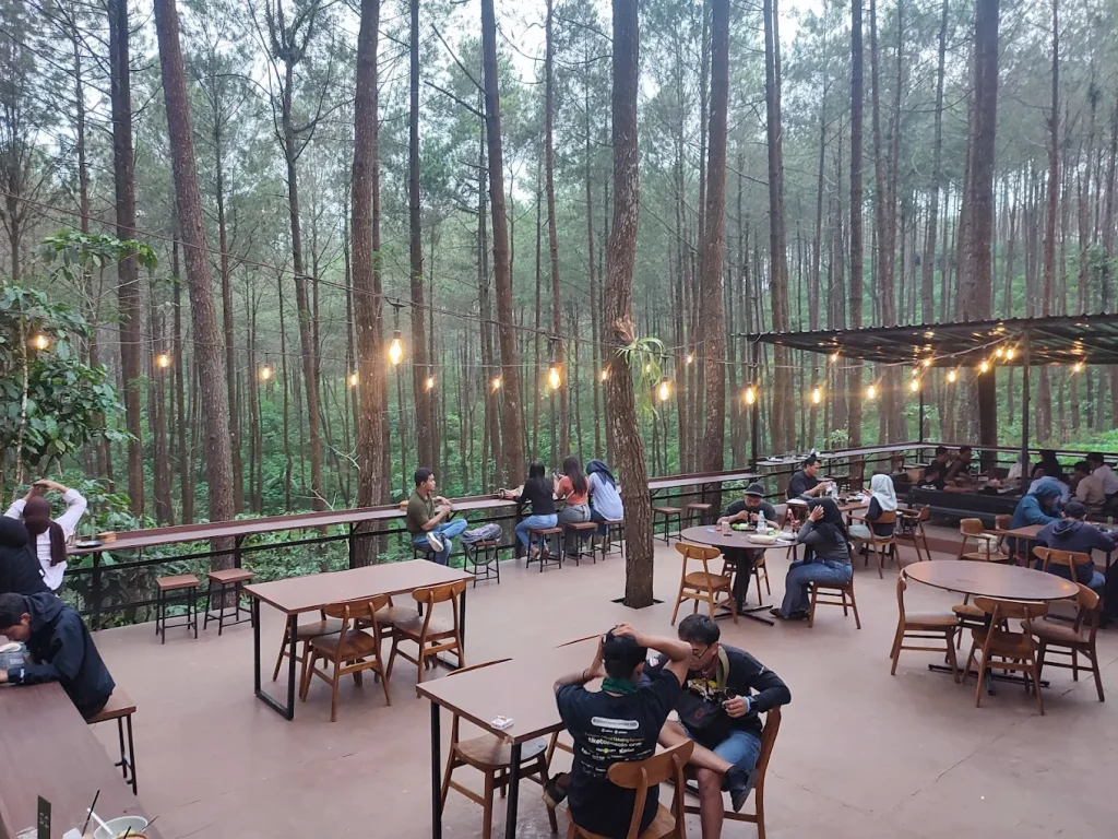 Cafe Pinus Menoreh Jogjakarta